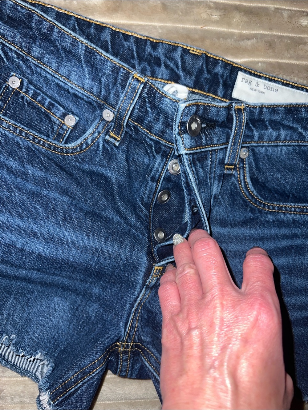 Rag & Bone jeans shorts. 23 - Picture 2 of 7